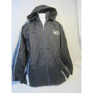 BOSS KANGAROO Australia black windbreaker jacket hood MEN L XL